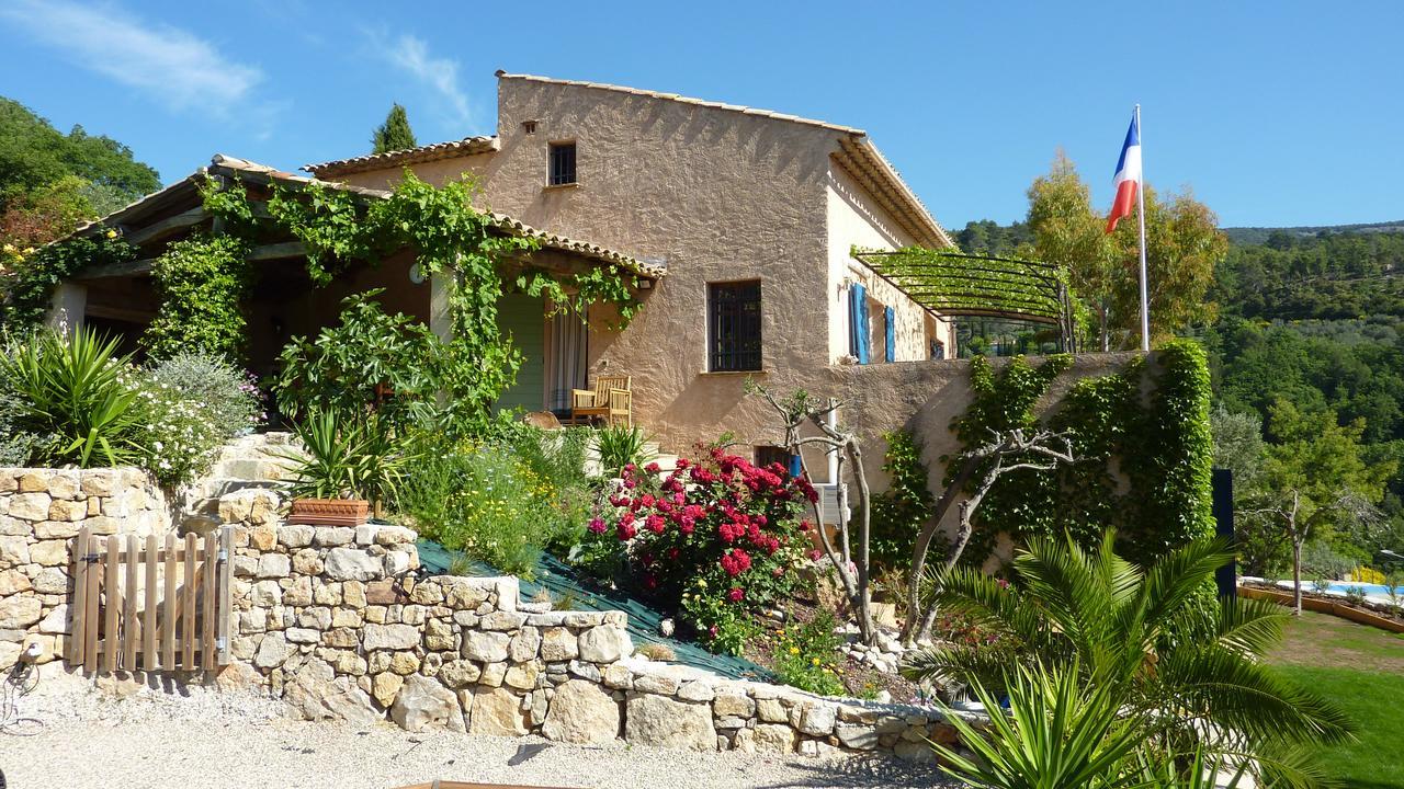 B&B L'Estuve Provencale Bargemon Bagian luar foto